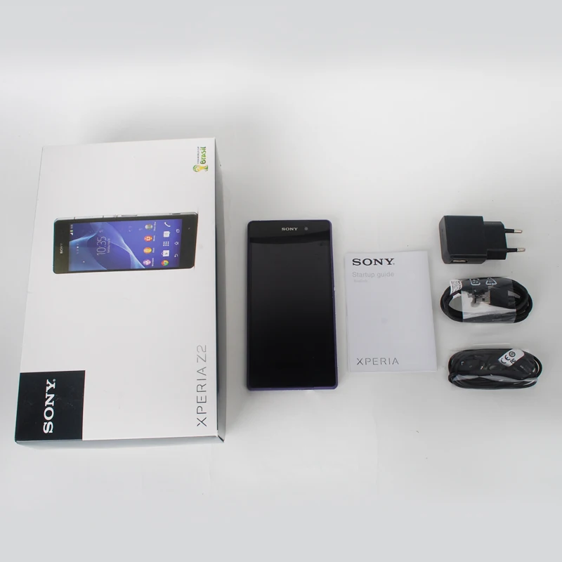 Горячие Оригинальные Sony Xperia Z2 D6503 четырехъядерный GSM 4G LTE Android смартфон 5 2 дюймов