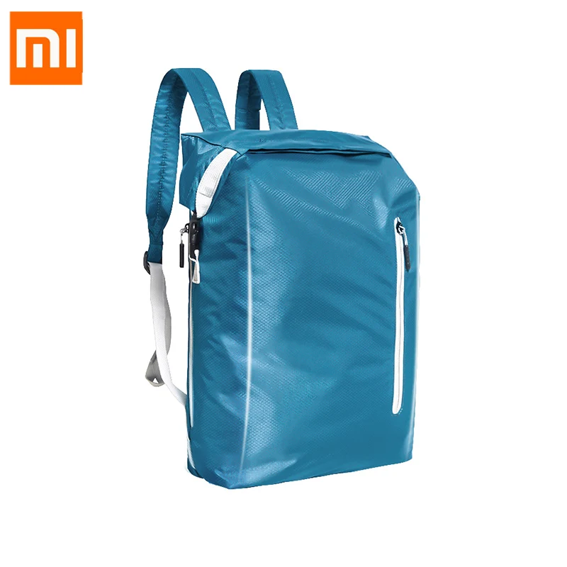 Blue Многофункциональный спортивный рюкзак Xiaomi, рюкзак для отдыха и путешествий на открытом воздухе, Портативная сумка с емкостью 20л, водостойкий - Цвет: Blue