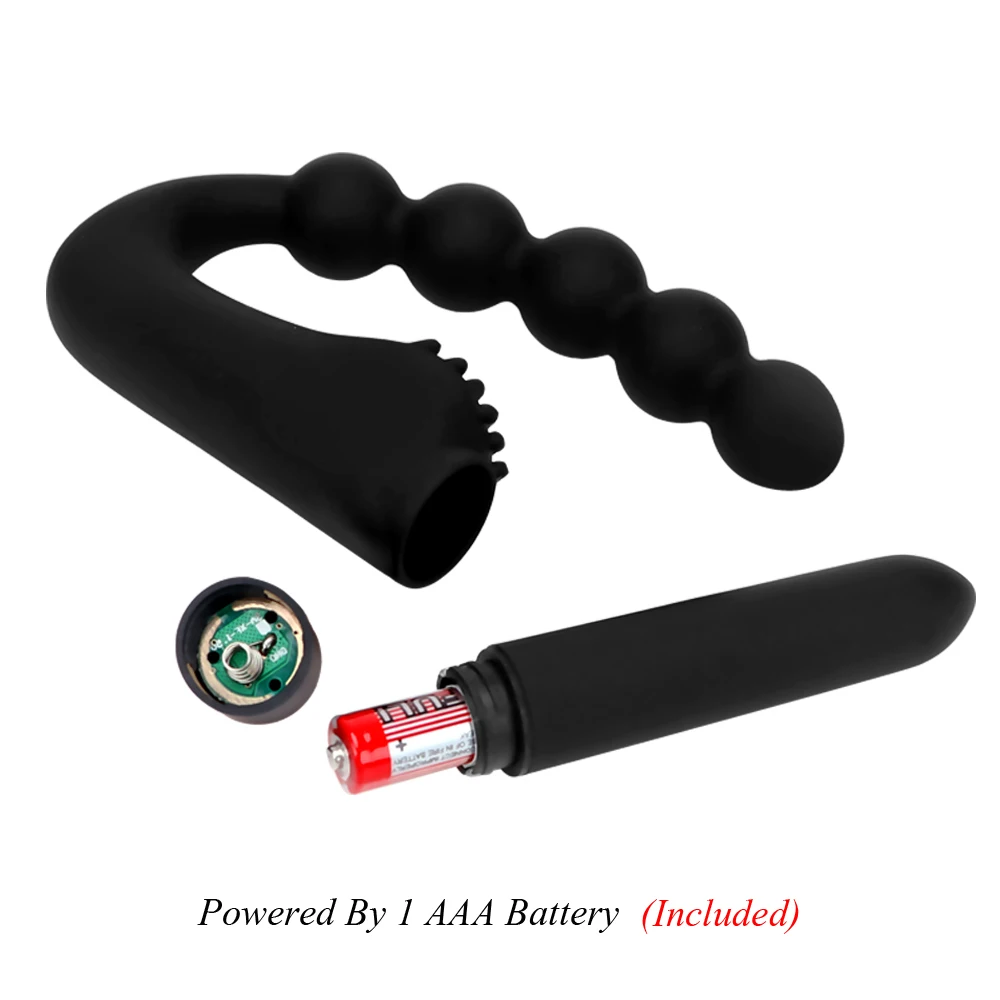 IKOKY 10 Speed Anal Vibrator Butt Plug G-spot Bead Adult Sex Toys for Men Women Clitoris Stimulator Prostate Massager | Красота и