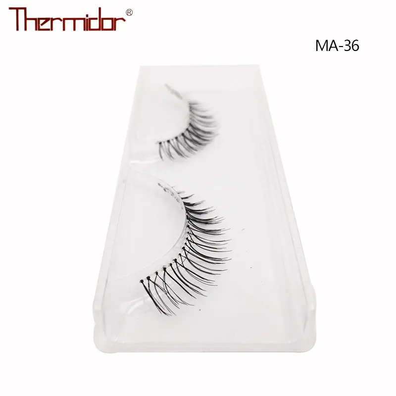 Thermidor Новые 3 пары/коробка натуральные ресницы короткие тонкие синтетические