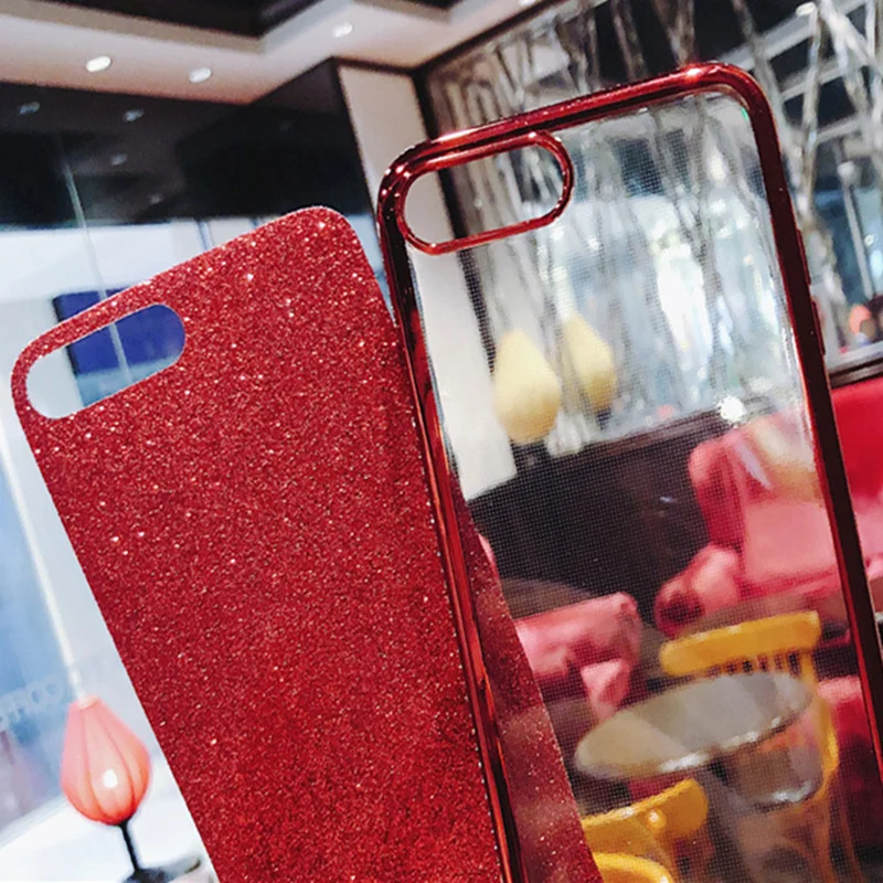 Алмазный блестящий чехол для Samsung Galaxy S8 S9 Plus S8Plus S9Plus с силиконовым блеском