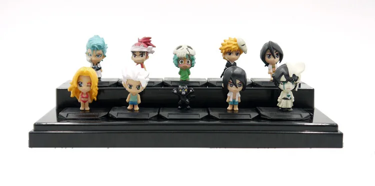 Японское аниме Блич Ичиго Куросаки Орихиме Иноуэ Colecao PVC Figura Brinquedos 10 BLFG005 шт/набор