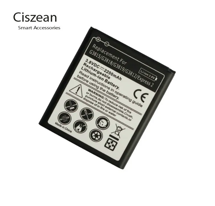 Ciszean 1x2200mAh EB L1L7LLU сменный литий ионный аккумулятор для Samsung Galaxy Express 2 G3815 G3818 G3819 G3812