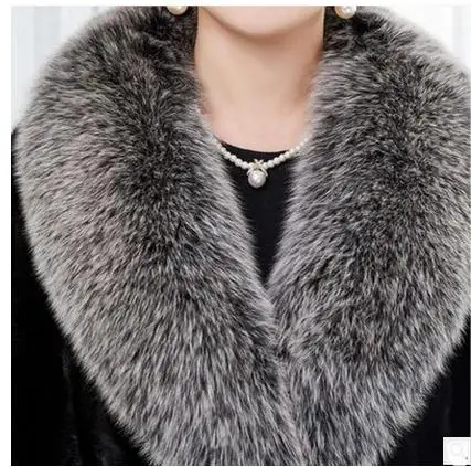 Женская шуба из искусственного меха Повседневная большого размера K427|faux fur jacket|faux