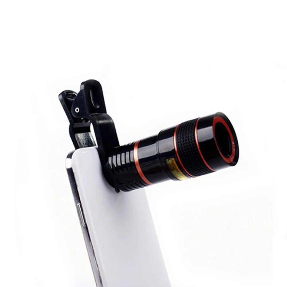 Портативный 8x зум Оптический Телефон телескоп мобильный телефон телефото камера