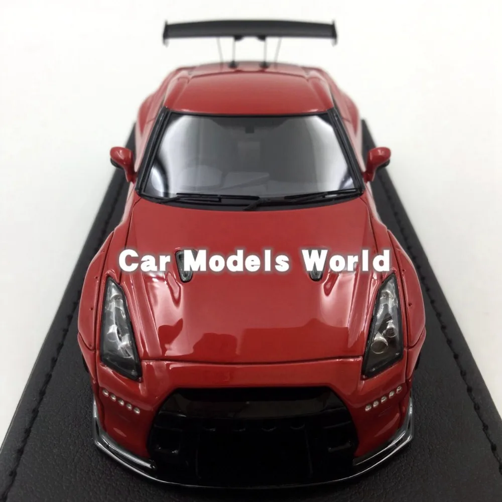 Полимерная модель автомобиля для IG-параметры модели: Рост-Pandem R35 GT-R 1:43 (красный) +