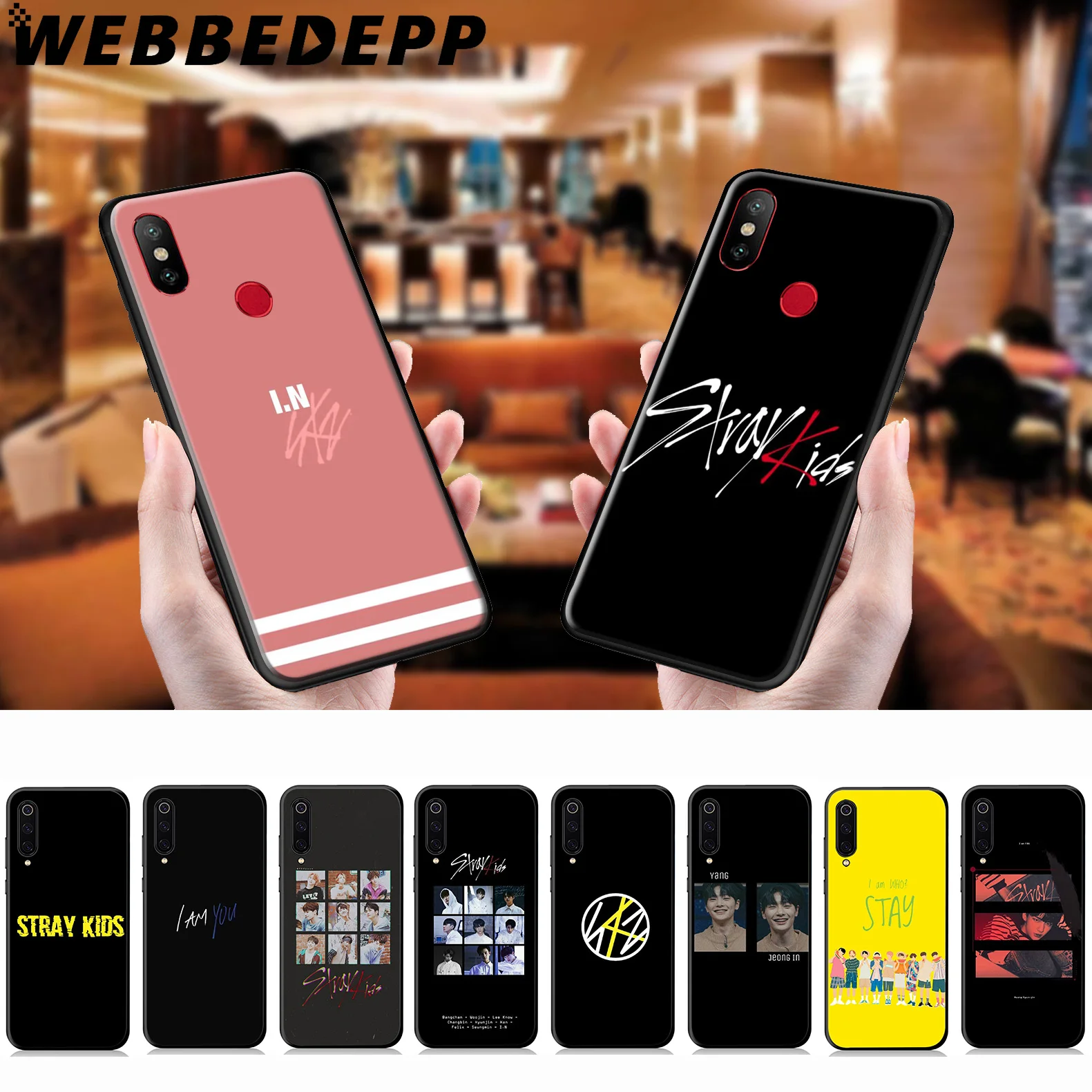 WEBBEDEPP Stray Kids Soft Case for Xiaomi Mi 9T 9 8 SE 6 A1 A2 A3 Lite MiA1 MiA2 MiA3 F1 MAX 3 Mi8 CC9E CC9 |