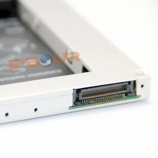 Алюминиевый Универсальный жесткий диск 10 шт./лот 9 5 мм Slim IDE 2nd HDD 2 ''SSD Caddy для