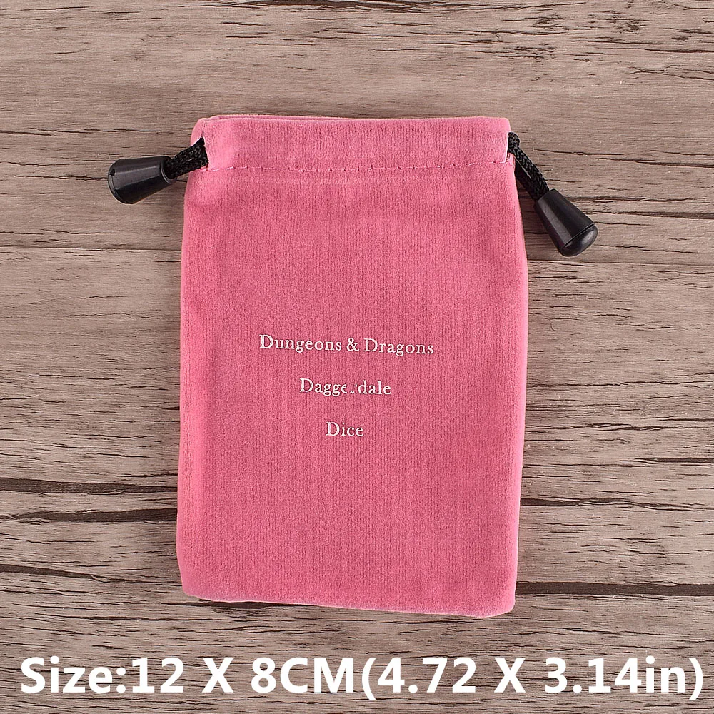 12*8 см сумка для игральных костей D4 D6 D8 D10 D12 D20 MTG RPG D & DND поли игральные кости