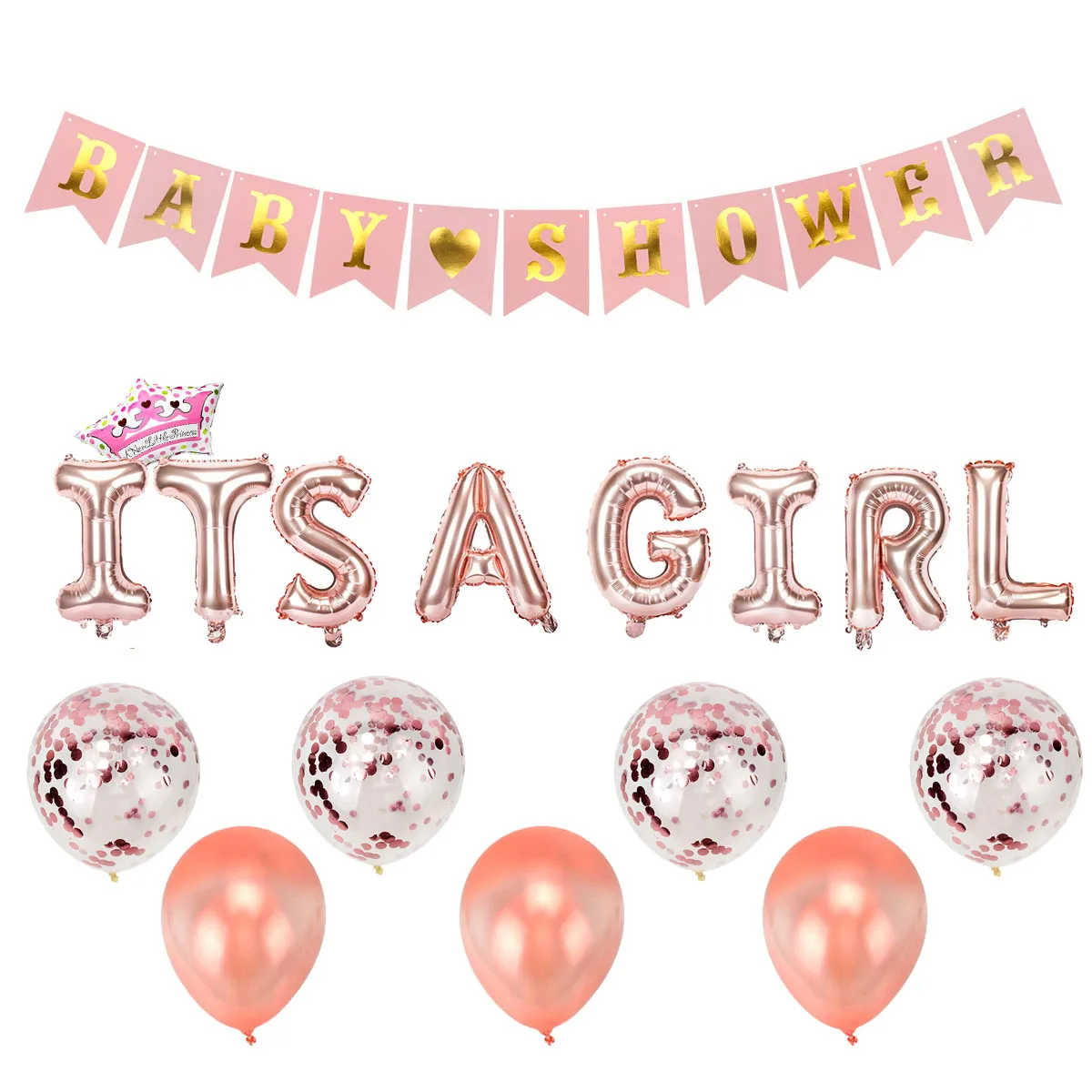 3 м Baby Shower Бумага баннер его для девочек и мальчиков Babyshower вечерние украшения шары подвесная гирлянда соломы поставки Пол раскрыть