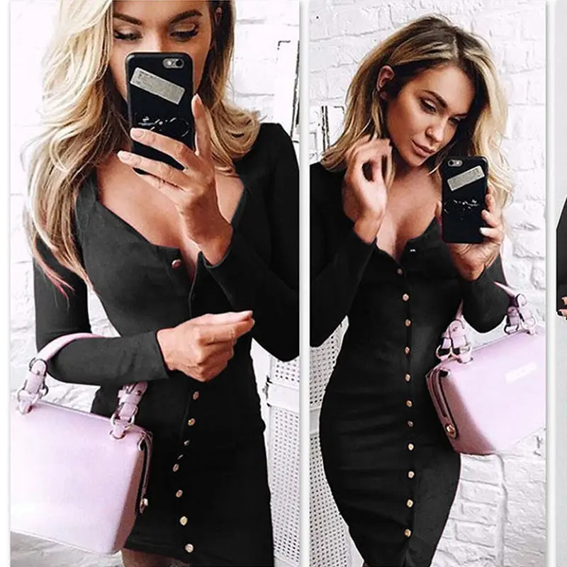 Модель 2017 года облегающее платье футляр вечерние платья с длинным рукавом