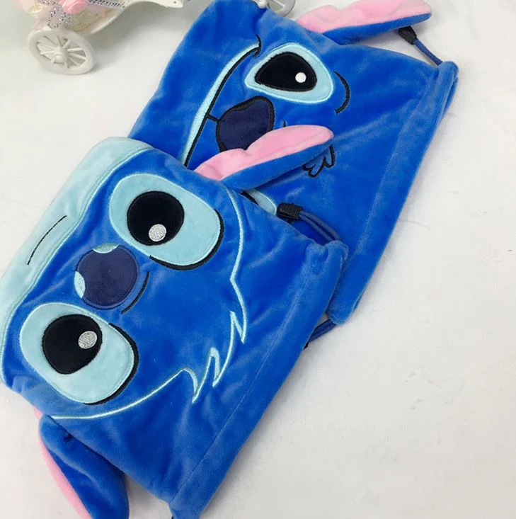 1 шт. Очаровательная сумка для монет lilo& stitch, плюшевая сумка на шнурке, мультяшный Кошелек для монет, дорожная сумка, маленькие мини сумки, плюшевые игрушки