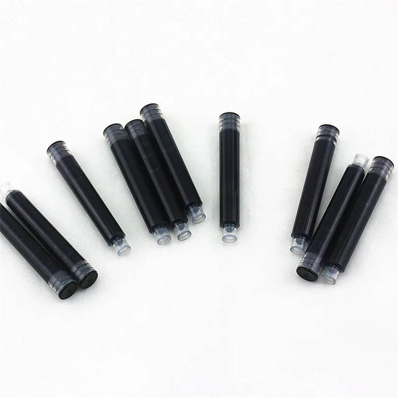 Ручка перьевая чернильная 20 шт. диаметр 3 мм|fountain pen ink cartridge|pen cartridgeblack fountain |