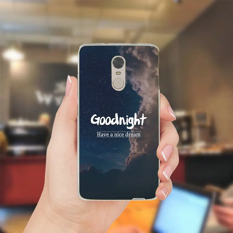 Спокойной ночи есть хороший сон Мягкие TPU чехол для телефона Аксессуары Xiaomi Redmi Mi