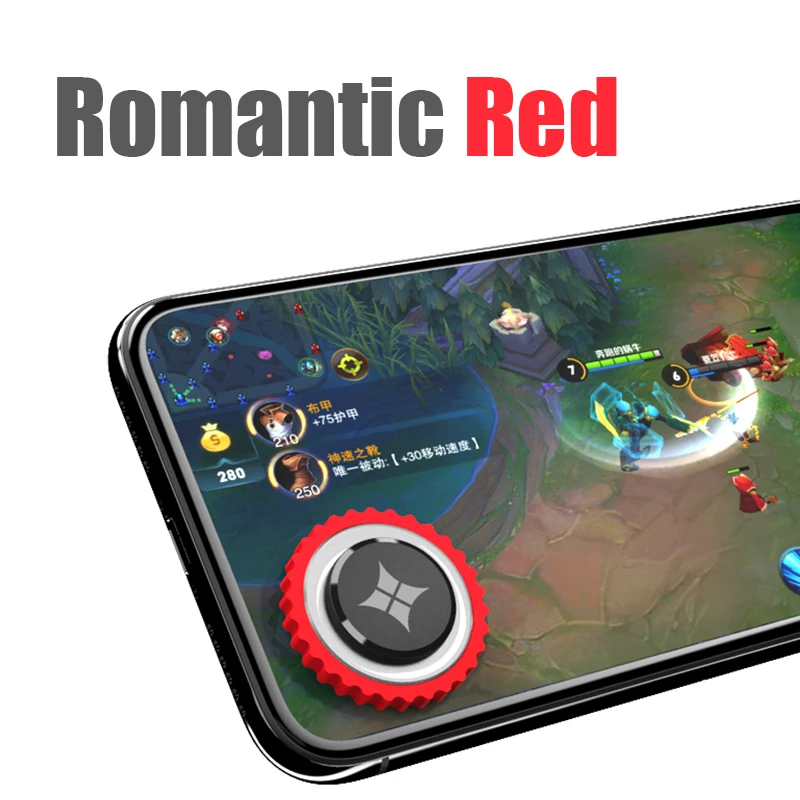 Winex круглый игровой джойстик мобильный телефон геймпад рокер для Iphone Android планшет металлическая кнопка игровой контроллер для PUBG Fortnite