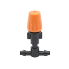 14 дюйма оранжевый оросительный спринклер для сада с тройниками соединитель сельское хозяйство фоггер охлаждение для 47 мм садовый шланг 10 шт