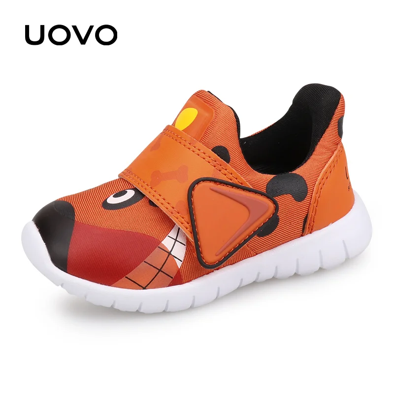 

UOVO 2021 New Toddler Boys And Girls Casual Autumn Breathable Little Kids Shoes Cute Children's Footwear Size #22-30