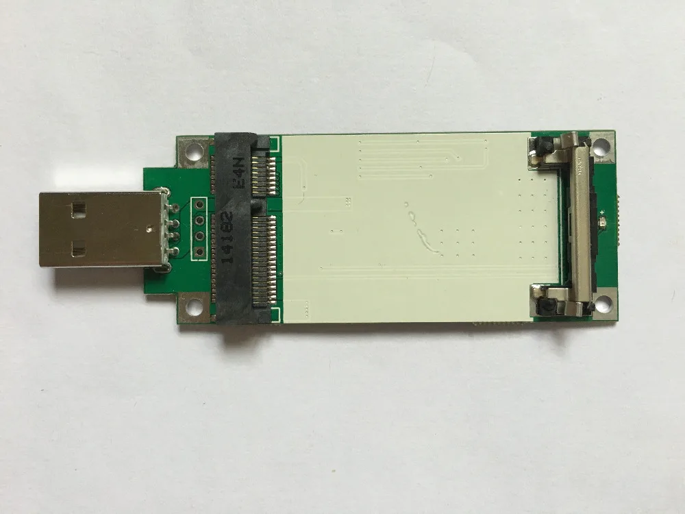 Mini PCI Express к USB адаптеру с слотом для SIM/UIM карты 3/4G WWAN гнездом памяти разъемом sim