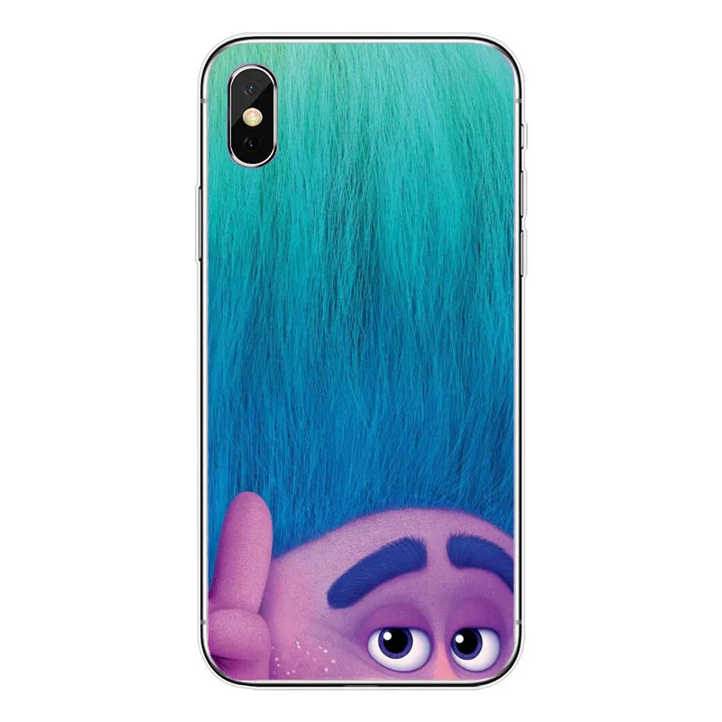 Чехол Trolls Poppy для iPhone XS Max 6 6s 7 8 Plus XR 5s SE Мягкий силиконовый чехол из