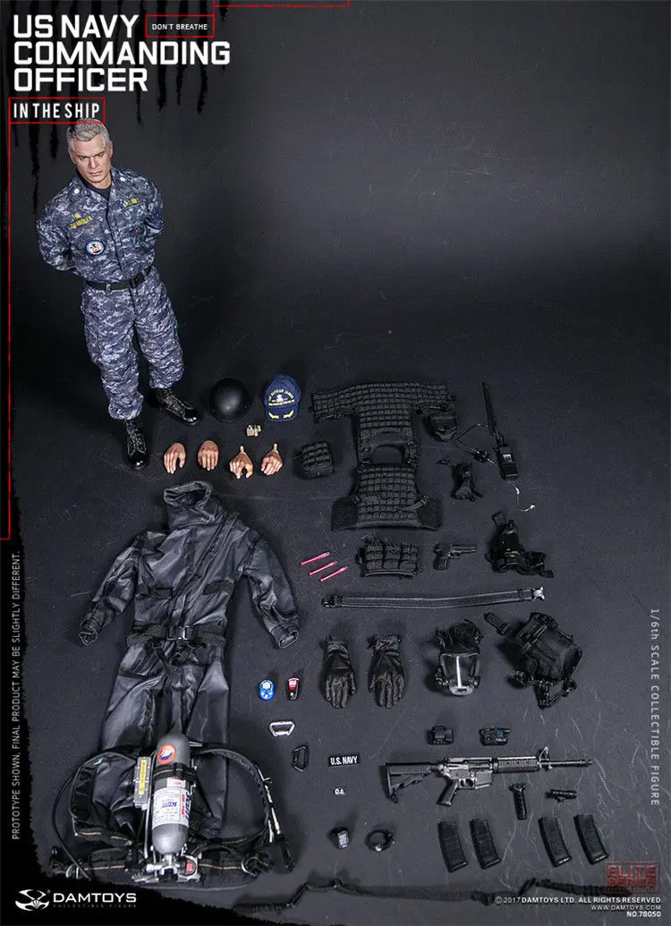 1/6 весы DAMTOYS плотины 78050 ВМС США командные фигурка офицера Коллекция игрушек