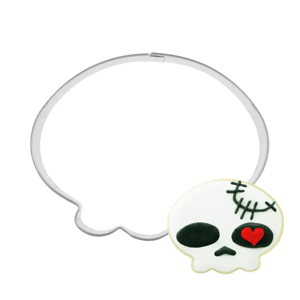 12 шт./компл. пластиковые трафареты для торта с формой Хэллоуин форма кофе