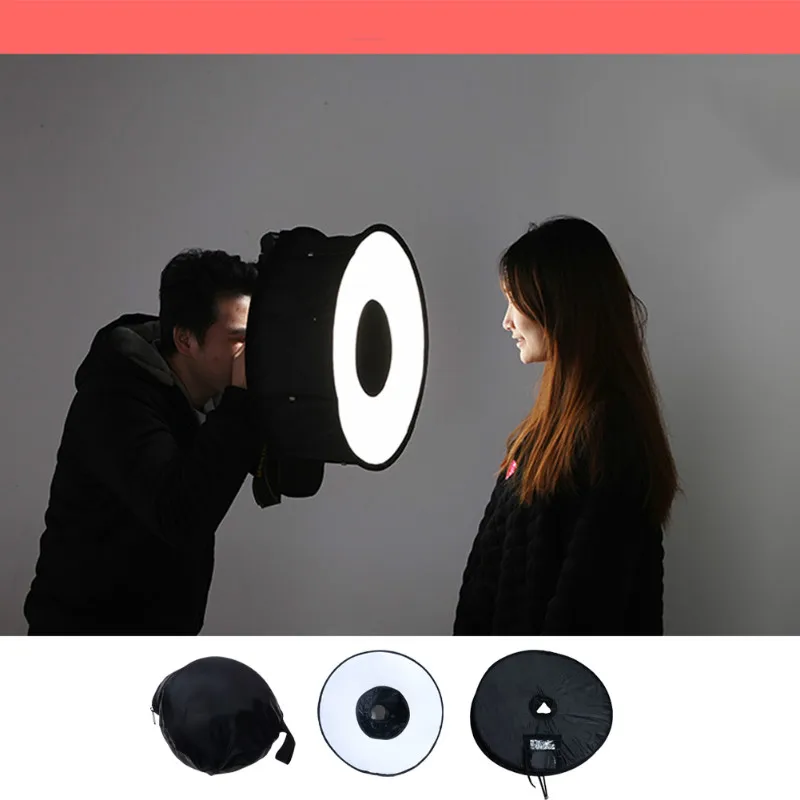 RBAYSALE Lightdow 45 см складной кольцевая скорость Cubical Макросъемка стрельба круглый
