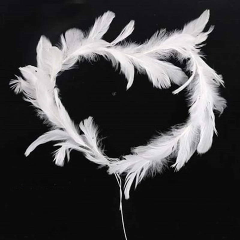 1pcs white feather Прекрасный белый принцесса мисс Белл Фигура Красота Ангел Девушки перо Торт Топпер для украшения торта - Цвет: 1pcs white feather
