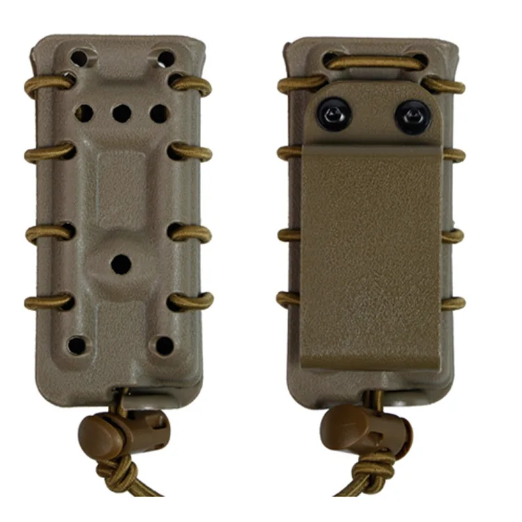Airsoft тактический один Молл подсумок Скорпион 45APC FastMag держатель сумка Военная Униформа Охота Пистолет быстро Mag кобура - Цвет: DE-B