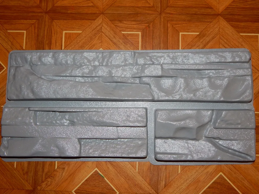 Новый дизайн пластиковые формы для бетон гипс садового дома настенная плитка из