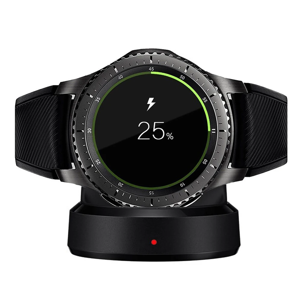 QI Wireless Charger Dock for Samsung Gear S3 Frontier S2 S4 Charging Stand for Galaxy Watch Gear S3 Classic High Quality Charger
