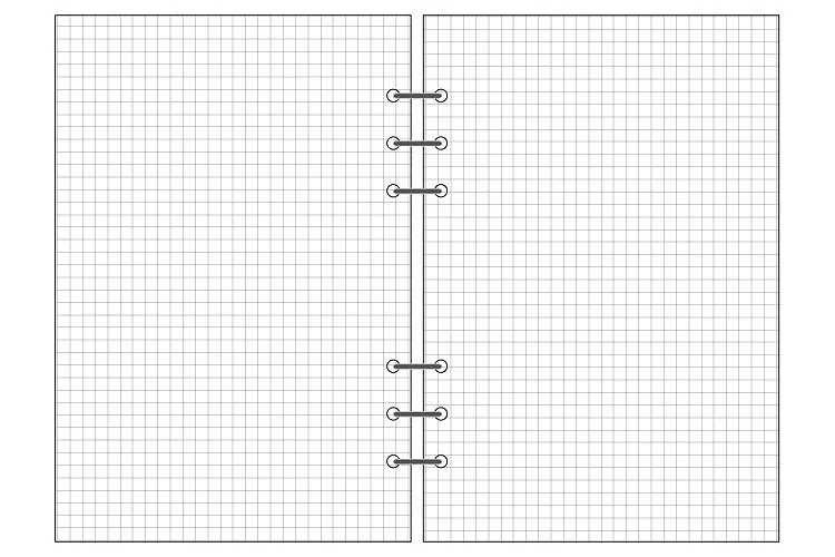A5, A6, A7 блокнот с отрывным листом, заправка, спираль, переплет, планировщик, внутренняя страница, внутри бумаги, молочный, еженедельный, Ежемесячный план, чтобы сделать линию, точечную сетку
