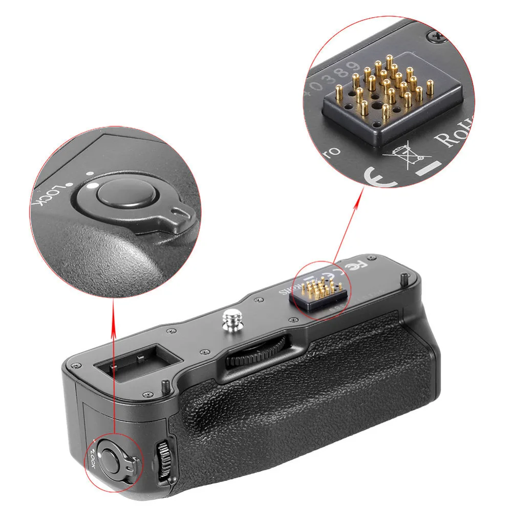 

JinTu MK-XT1 Battery Grip for Fujifilm Fuji X-T1 XT1 Multi-Power Vertical Battery Grip Holder Camera W/ 2-step shutter button
