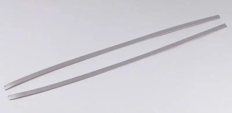 Stainless Steel Крышка автомобиля stick нержавеющая сталь Передняя Глава стекло лобовое стекло Колонка рамки отделкой окна для Toyota New Camry XV70 - Цвет: Stainless Steel