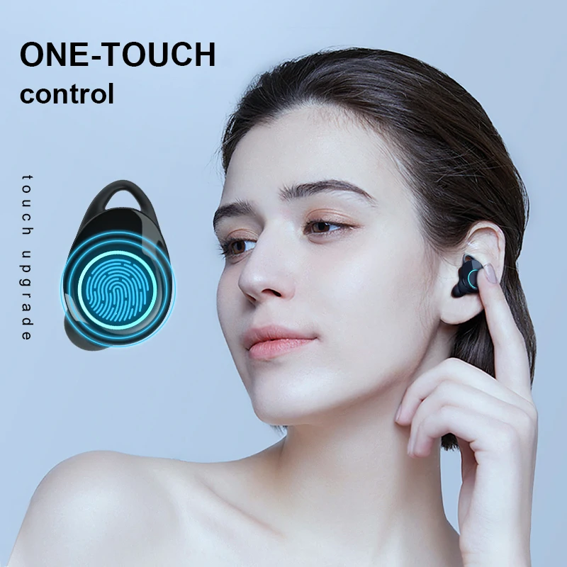Беспроводные стереонаушники Arlado X8 Bluetooth 5 0 мини невидимые наушники с сенсорным