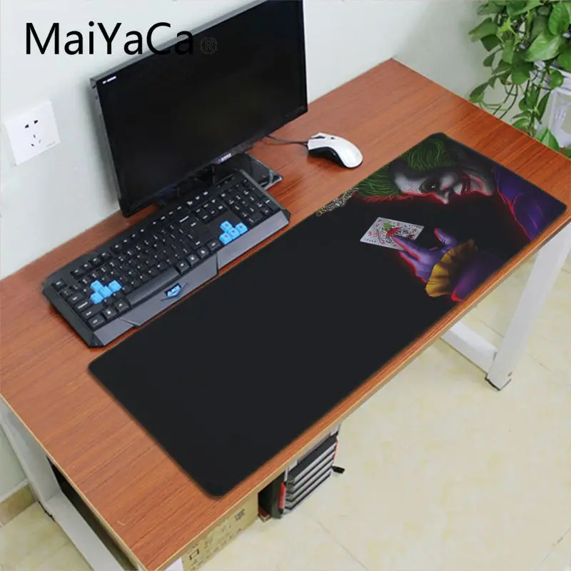 Lock Edge 30X90cm Maiyaca джокер уникальная настольная панель коврик для игровой мыши игровой коврик для мыши xl скорость клавиатуры коврик для мыши ноутбук Laptop персональный компьютер Настольный коврик - Цвет: Lock Edge 30X90cm
