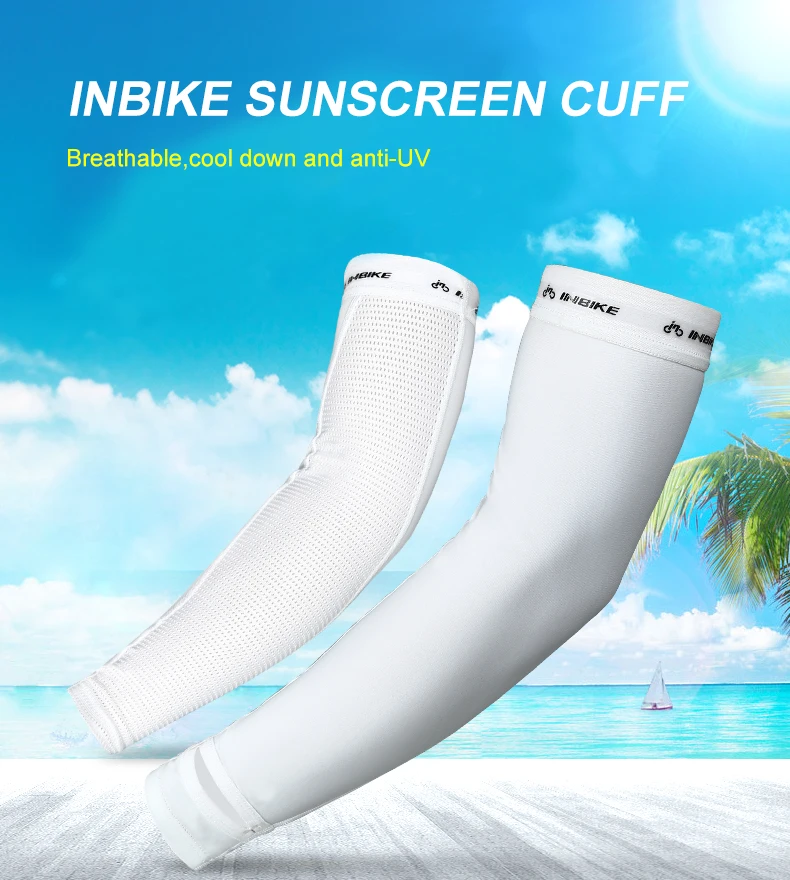 INBIKE 2 шт./компл. Ciclismo Велоспорт, защита от солнца УФ-Защита Велосипед Велосипедный спорт Armwarmers для подвижных игр на свежем воздухе спортивные велосипедные Пеший Туризм