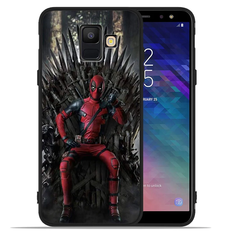 С подвесками в виде милых с принтами "Marvel", "Мстители", Groot для samsung Galaxy A9 A8 A7 A6 A5 A3 J3 J4 J5 J6 J8 плюс чехол для телефона чехол Coque Etui
