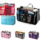 Женская дорожная сумка-вкладыш, большой Органайзер с вкладышами, аккуратная сумка, сумка для хранения, кошелек-Органайзер