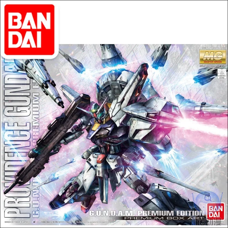 Japaness BANDAI Гандам MG 1/100 модель ZGMF-X13A PROVIDENCE Гандам зафт SEED definy мобильный костюм детские игрушки с держателем