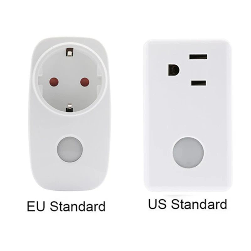 Wi Fi светильник Broadlink SP3 Contros EU US розетка для умного дома штепсельная вилка CC 16A