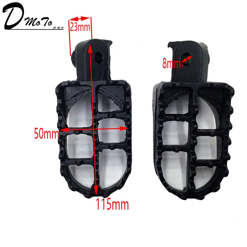 Подножки для мотоцикла подножки XR50R CRF50 CRF70 CRF80 CRF100F мотоциклетные подставки ног