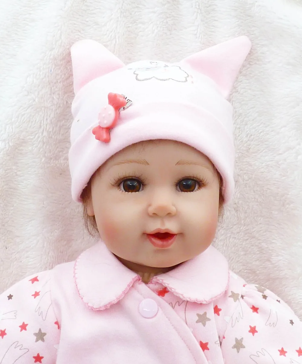 20&quotNPKCOLLECTION Soft Silicone Reborn Baby Dolls handmade pink outfit infant hand rooted hair as kids Lifelike popular Bebe | Игрушки и