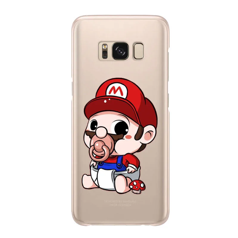 2018 Новые забавные Супер Марио чехол etui для samsung 2016 2017 A5 A7 J5 J7 A6 A8PIUS мягкий
