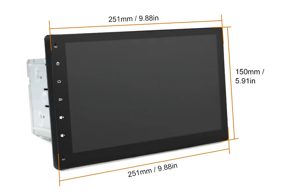 Bosion 2din автомобиля радио Android 7 1 USB AUX FM станции Bluetooth 10 &quotHD сенсорный экран мониторы