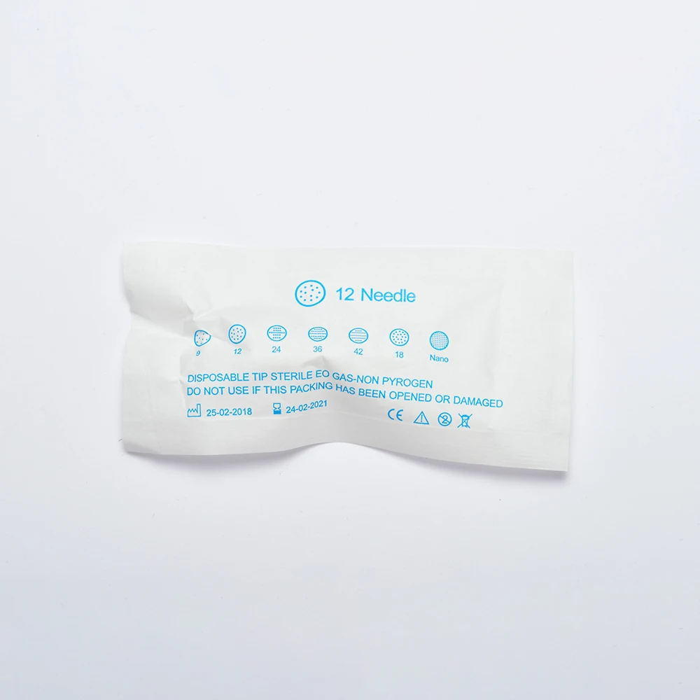 50 шт. штыковый Derma картридж 9 12 36 42 контактный Круглый нано микроиглы для