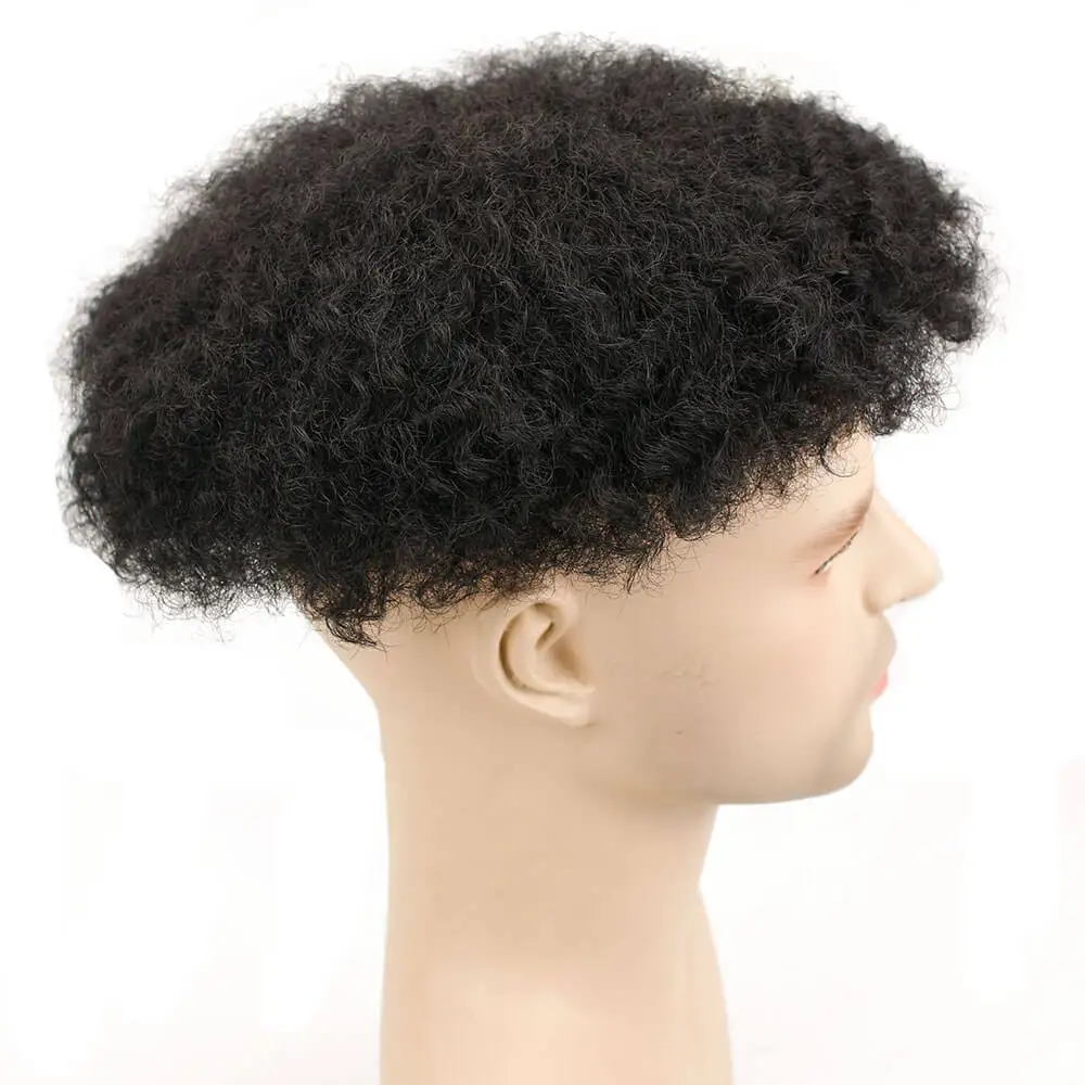 Eseewigs афро кудрявые бразильские Remy черные человеческие волосы парики для мужчин