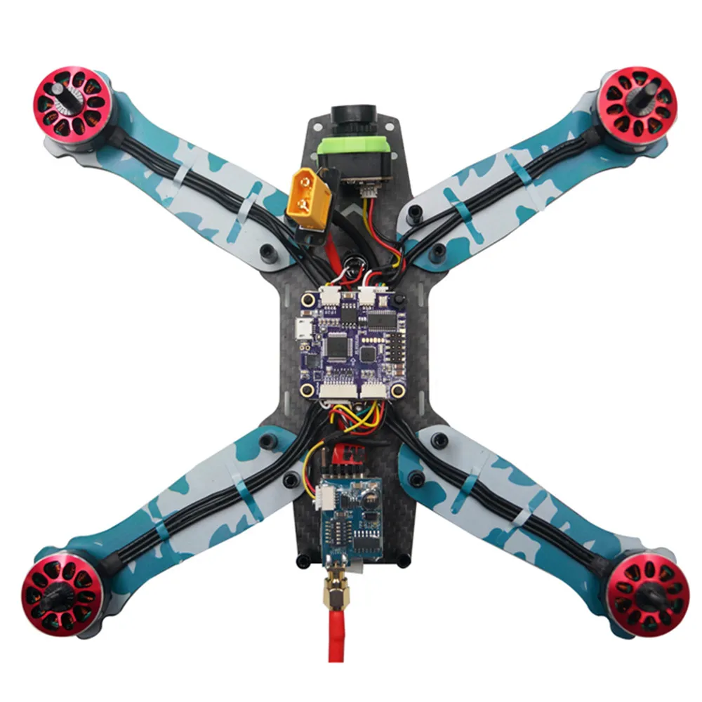 Flycolor Raptor 390 Tower w/F390 30A 4 в 1 ESC + F3 OSD PDB для X гоночной рамы|4 in esc|osd pdbesc |