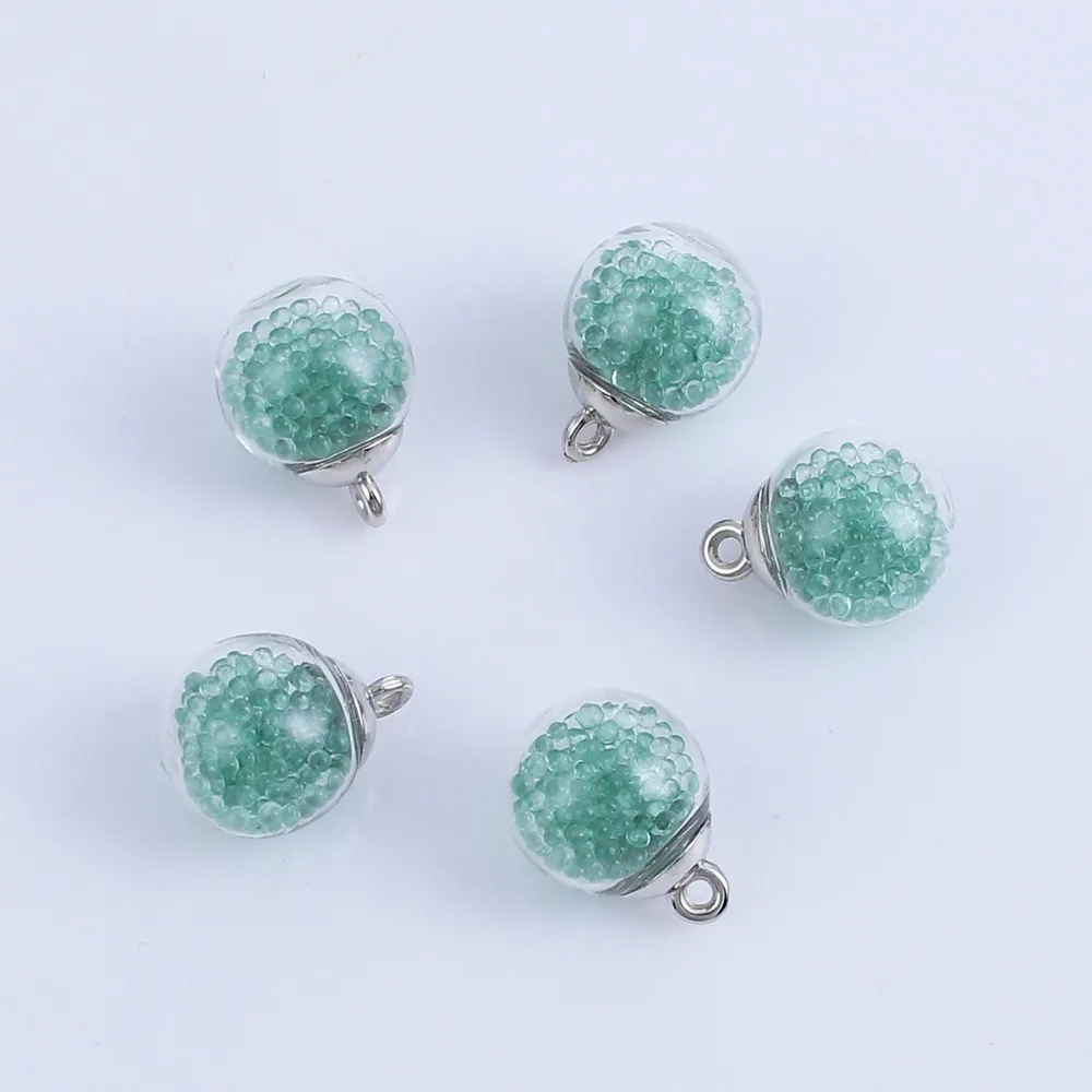 DoreenBeads самодельные результаты защелки для кулон Стекло Шарм Прозрачный