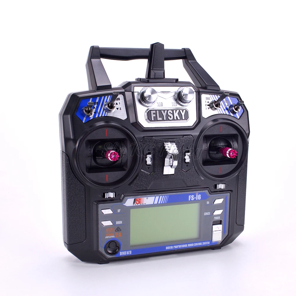 Flysky FS i6 I6 2 4G 6CH RC контроллер передатчика iA6 ресивер для радиоуправляемого