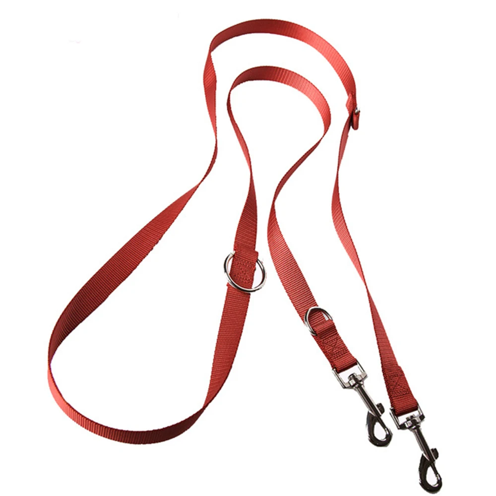 Красный поводок для собак домашних животных высокое качество нейлоновый